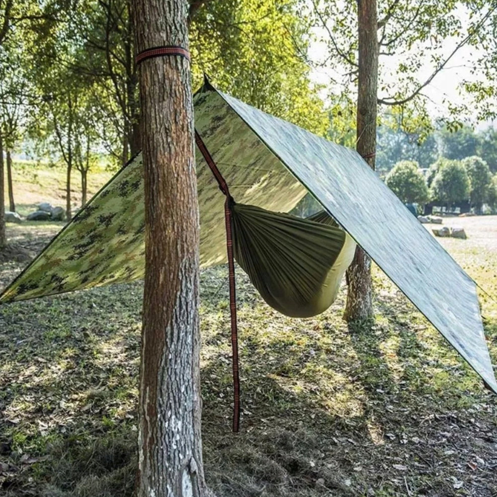 TOURIST TARP PROTECTIVE SHEET CAMPING WATERPROOF TARPAULIN SET Manufacturer code 6905523052021