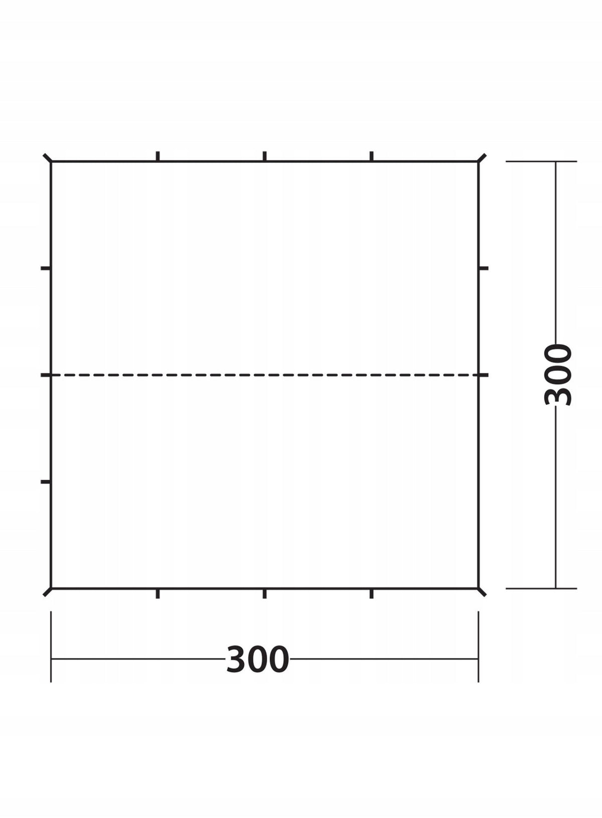 TOURIST TARP ROBENS TARP 3 x 3 Brand Robens