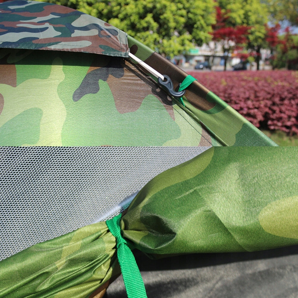 TOURIST TENT 2 PERSON CAMO 200X150X110CM WATERPROOF LARGE CAMPING Kind other