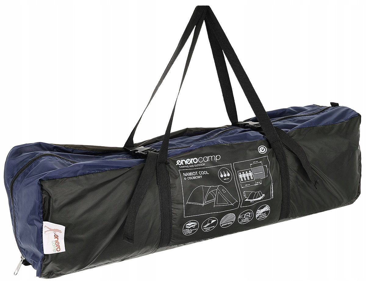 TOURIST TENT 4 PERSON VESTIBULE TROPIK CAMPING ENERO CAMP Cool EAN (GTIN) 5902431013886