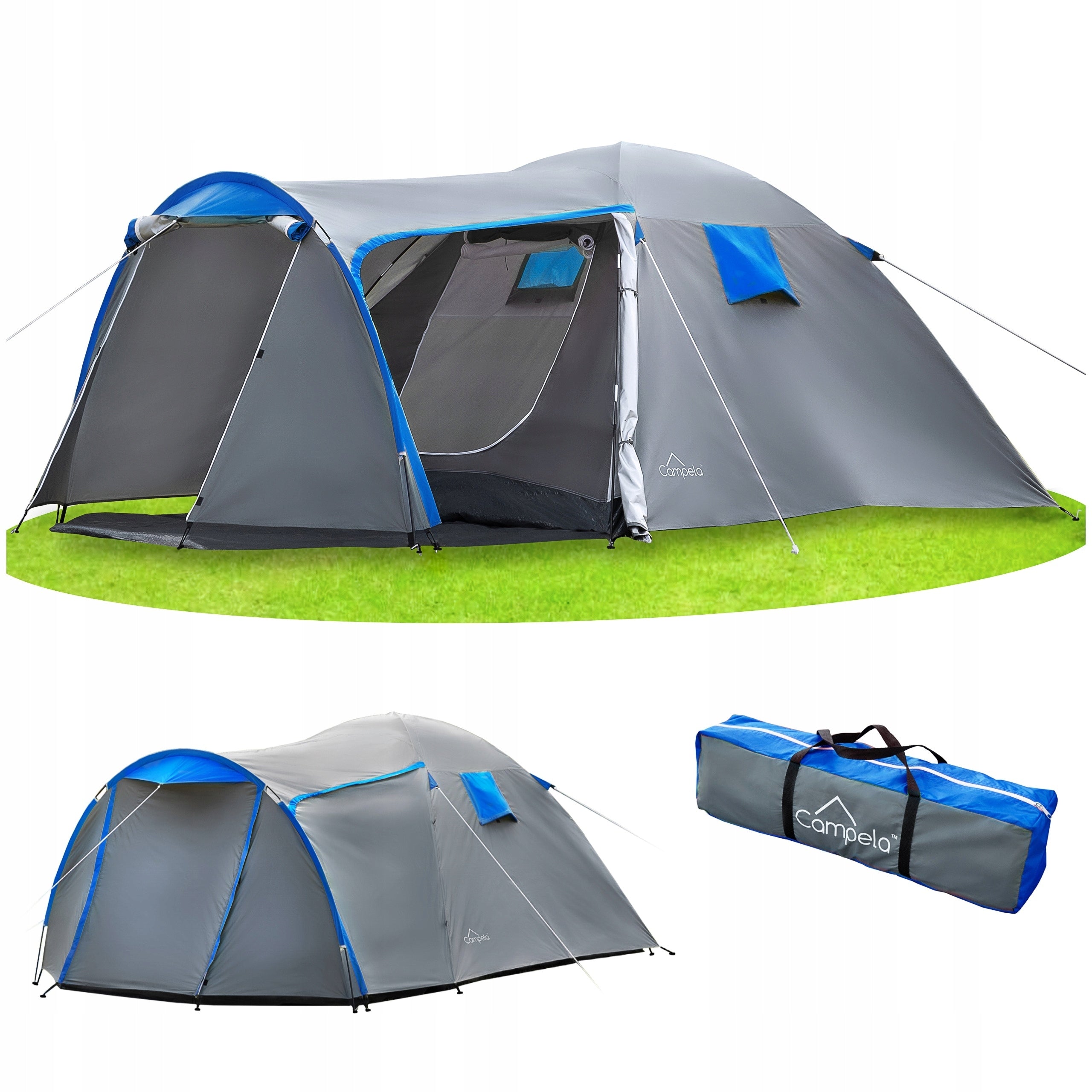 TOURIST TENT 4 PERSONS CAMPELA 3000mm CA0013
