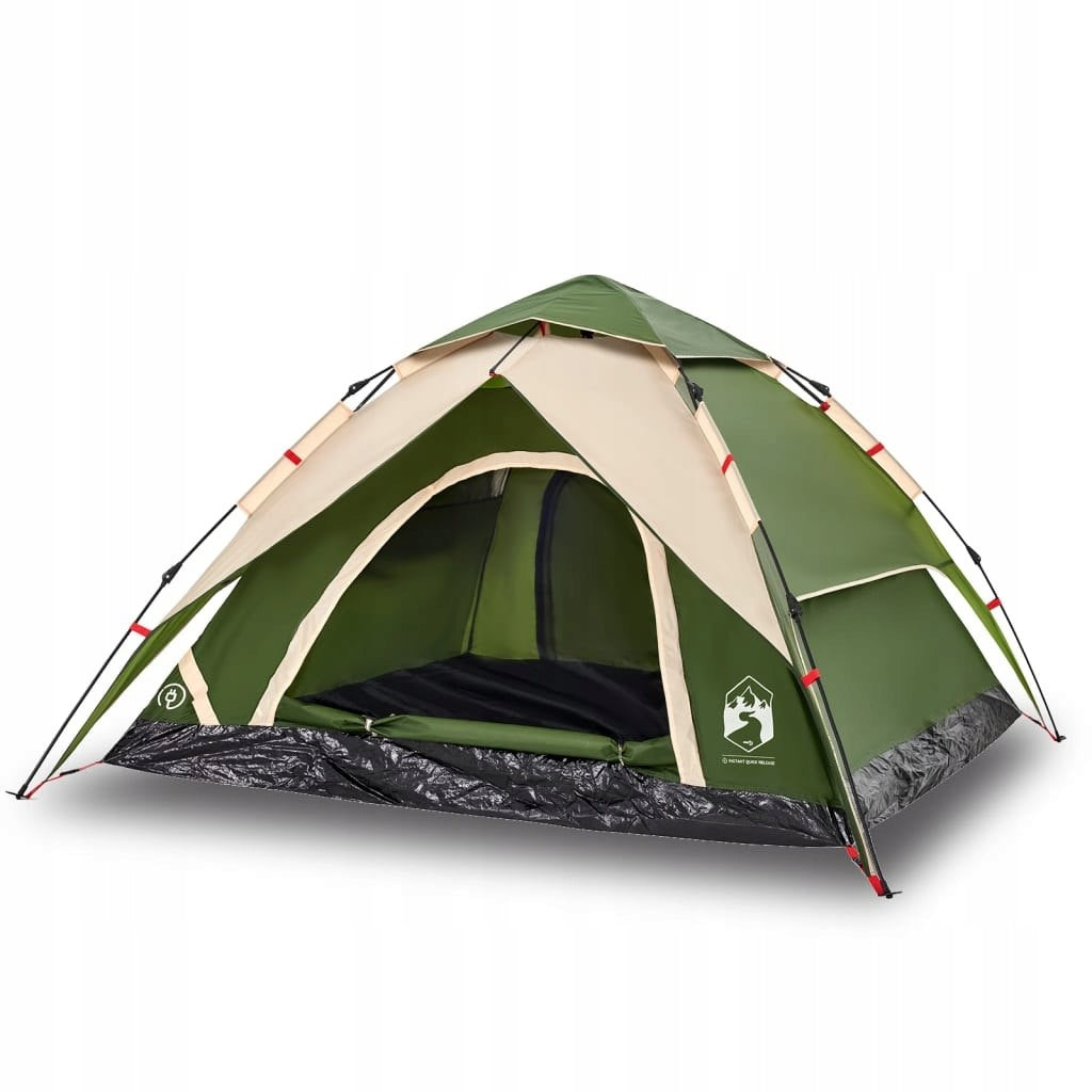 TOURIST TENT 5-PERSON GREEN QUICK UNFOLDING Color other