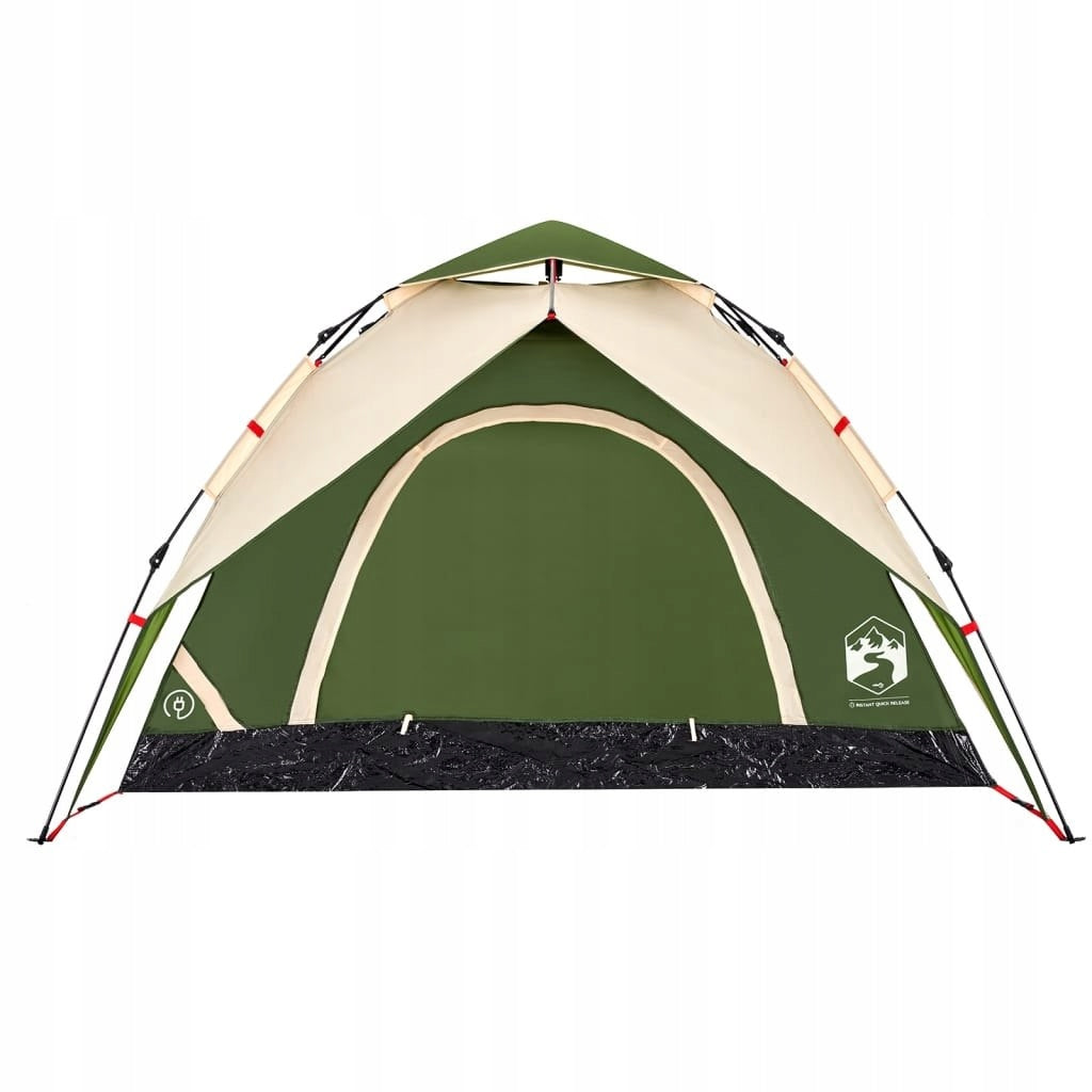 TOURIST TENT 5-PERSON GREEN QUICK UNFOLDING Model 4004185