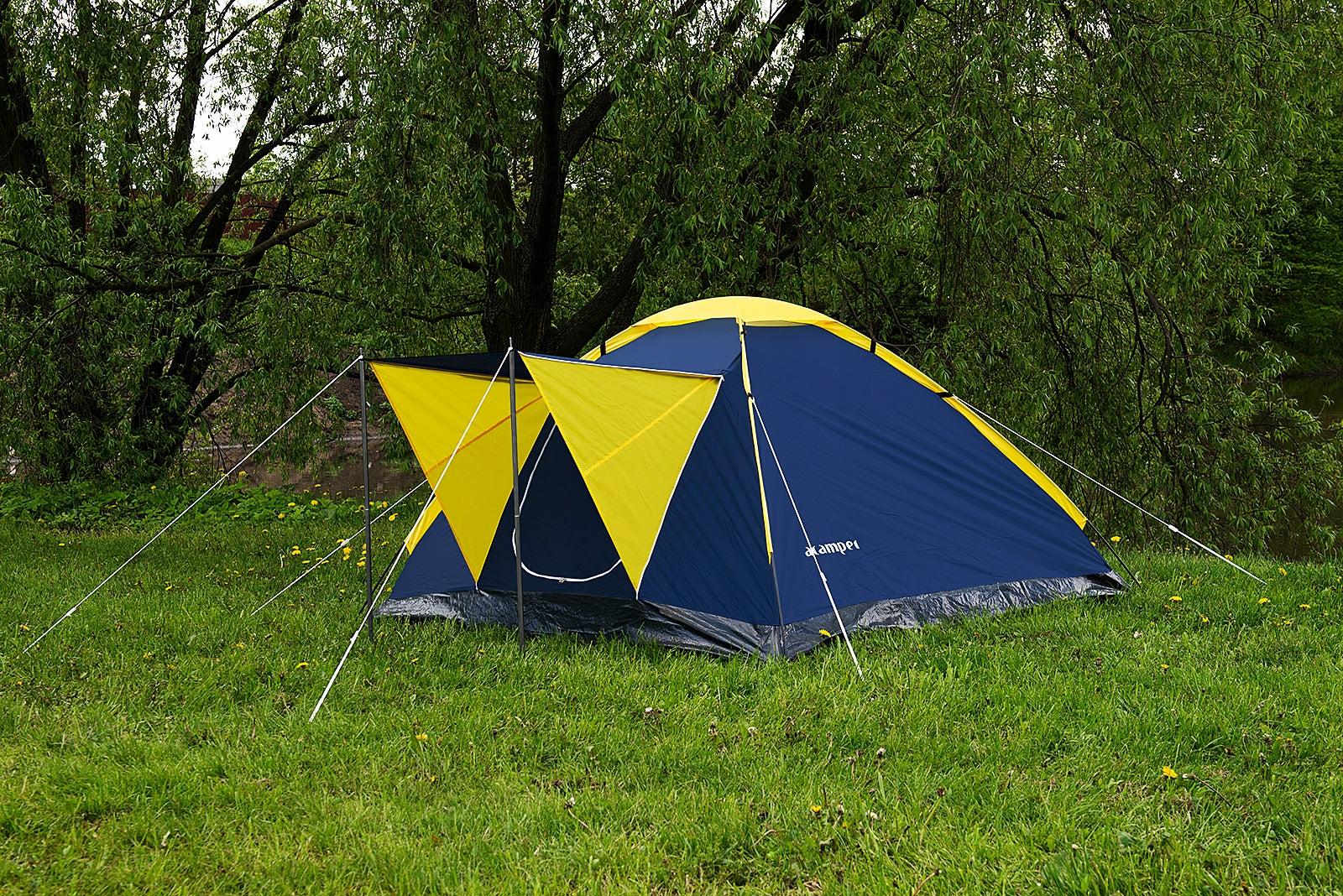 TOURIST TENT MONODOME 4 ACAMPER 3000mm + FREEBIE Brand Acamper