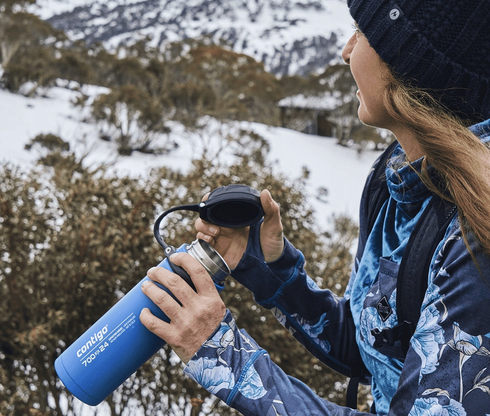 TOURIST THERMOS CONTIGO FUSE 700 ml FOR TEA STAINLESS STEEL COFFEE Brand Contigo