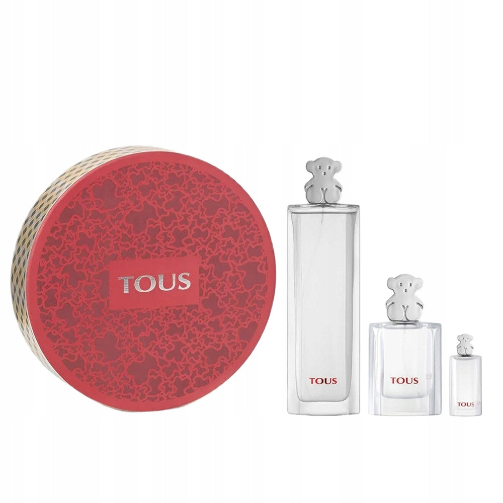 TOUS Woman set eau de toilette spray 90ml + 30ml + eau de toilette 4.5ml