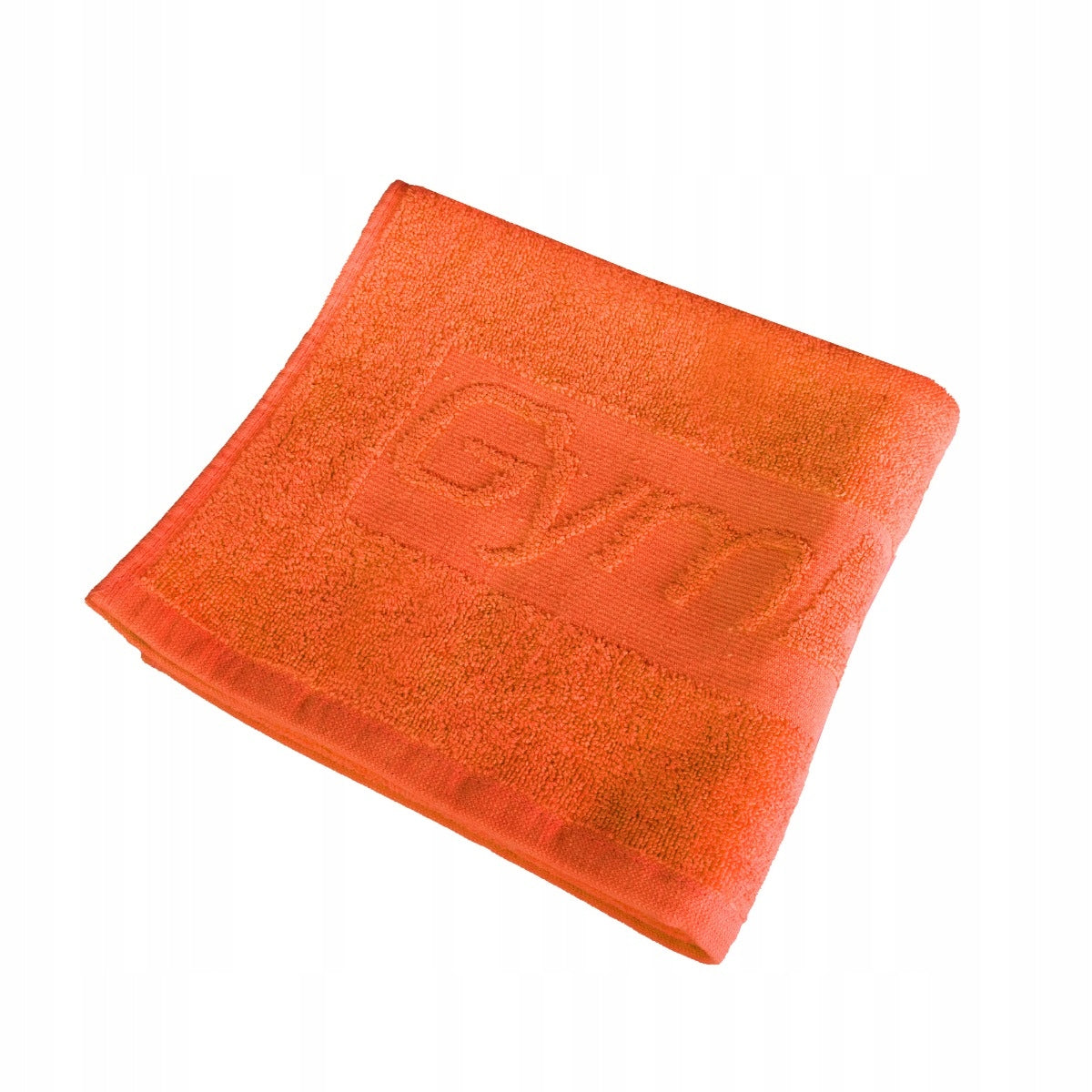 TOWEL FITNESS ORANGE ANTIBACTERIAL COTTON DRIES QUICKLY GymBeam Color orange