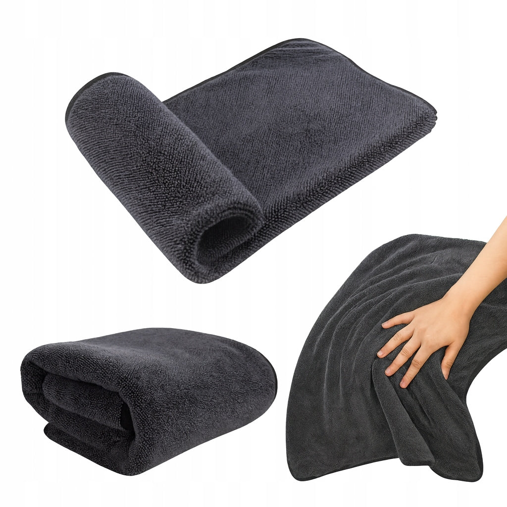 TOWEL FOR DRYING THE CAR MICROFIBER 90X60 ABSORBENT DETAILING CAR THICK
