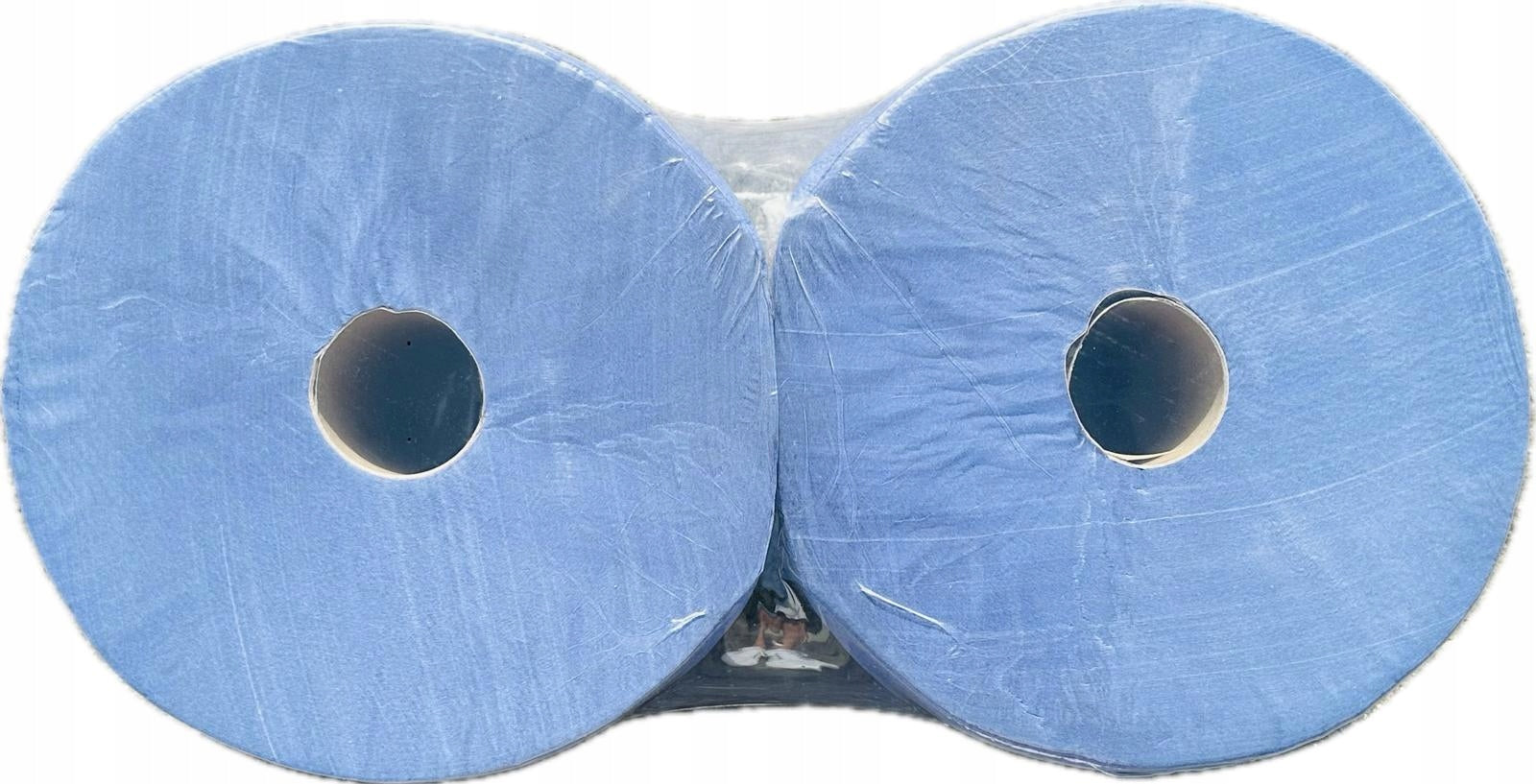 TOWEL PAPER CLEANER BLUE LARGE 300 METERS DOUBLE LAYER 2 ROLLS Weight 2.6 kg