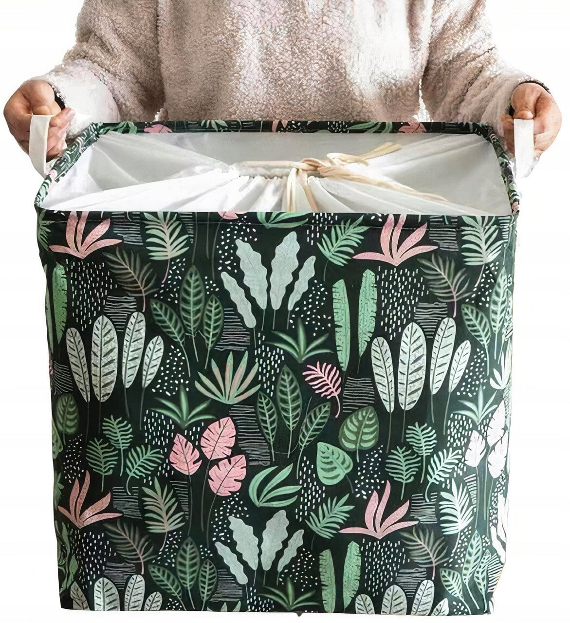 TOY BASKET CLOTHES LAUNDRY CLOSED LARGE XXL FOR BABY ROOMY BASKET