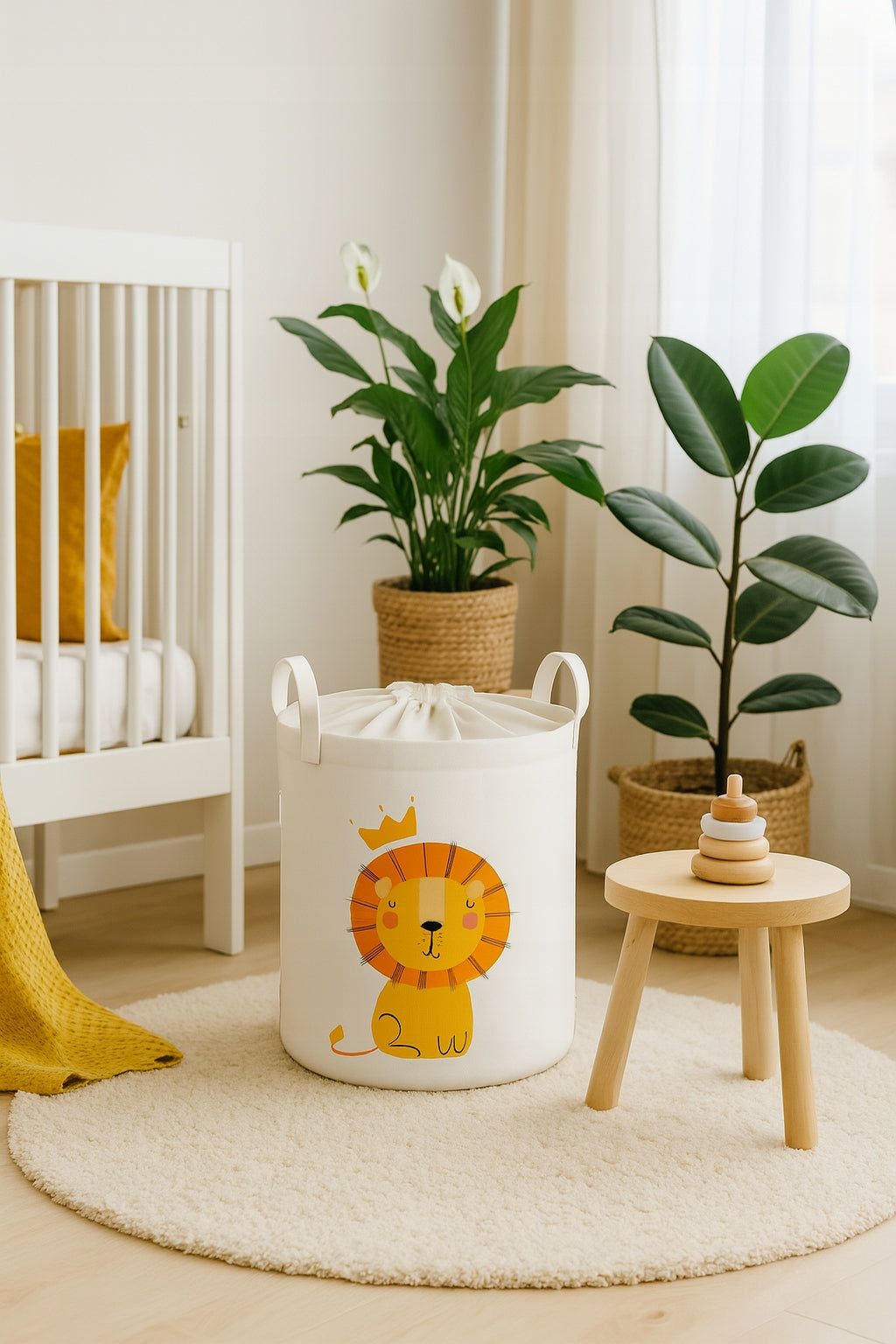 TOY BASKET CLOTHES LAUNDRY LARGE LOCKABLE CONTAINER ORGANIZER BABYMAM Manufacturer code 023602