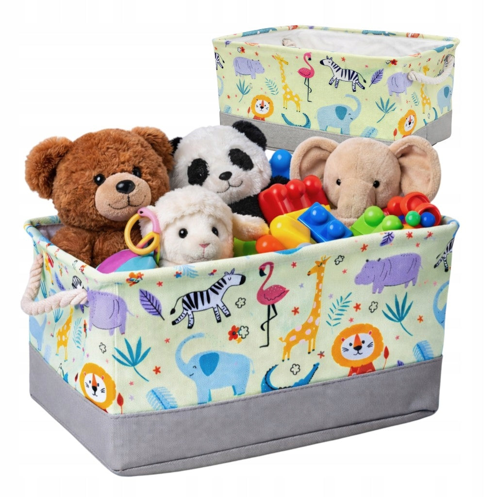 TOY BASKET CLOTHES ROOMY ORGANIZER FOR BLOCKS CHILDREN'S ROOM ROOMY