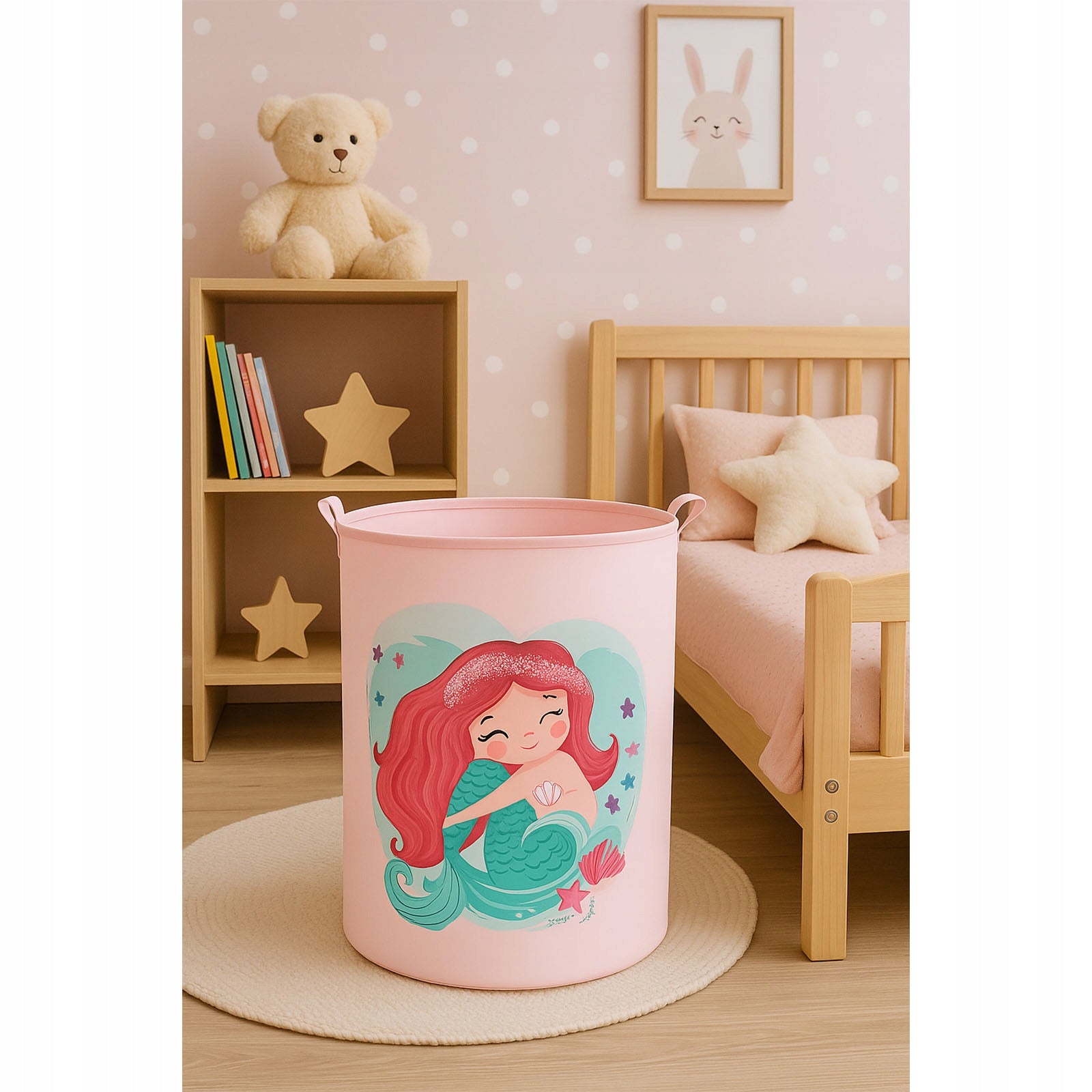 TOY BASKET MERMAID CONTAINER 40x50 cm Manufacturer code SYRENKA