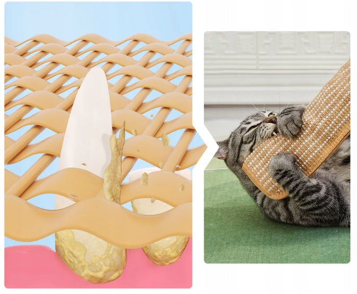 TOY CAT CUSHION WITH CATNIP KICKER FOR DIGGING SISAL Manufacturer code SZR2742