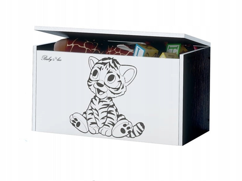 TOY CONTAINER with seat Baby Boo PATTERNS! Manufacturer code brak
