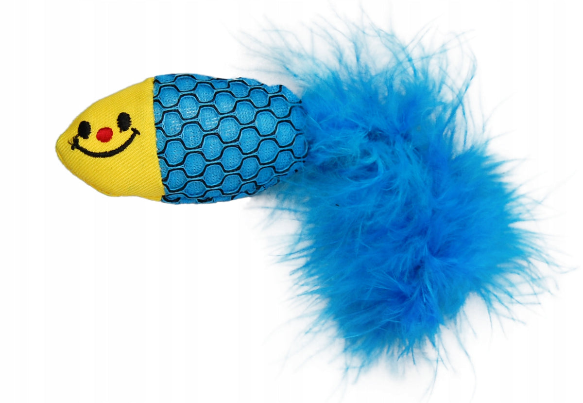 TOY FOR CATS: FISH WITH CATNIP - ORAL CARE