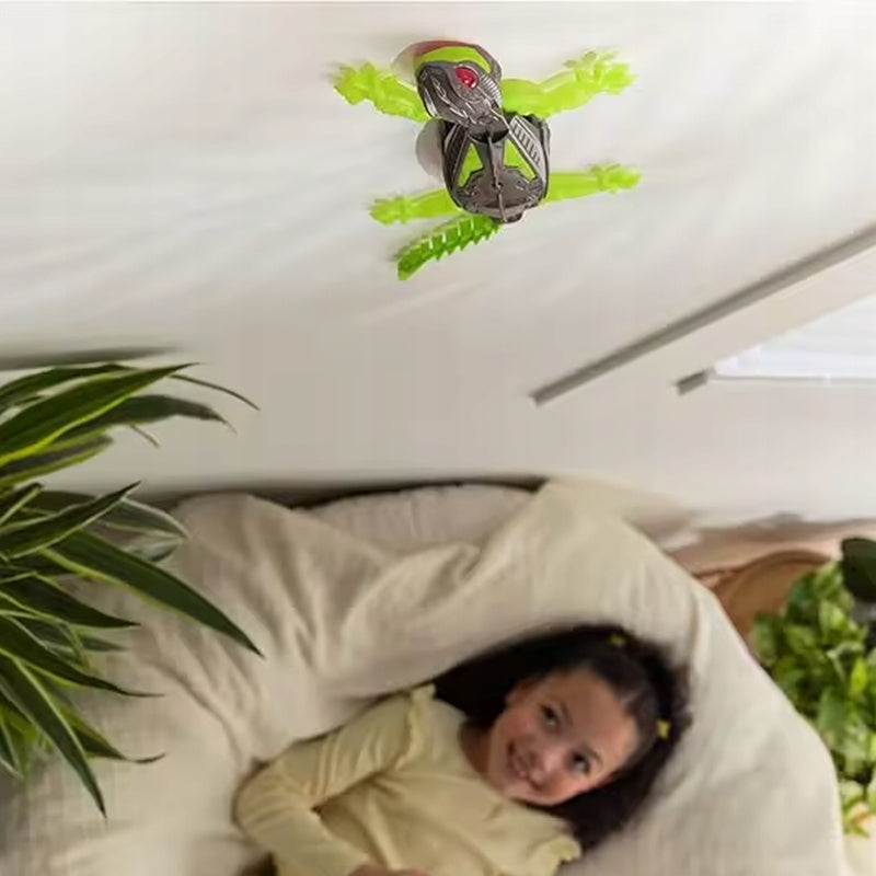 TOY REMOTE CONTROLLED DRIVING ON THE CEILING WALL LIZARD GECKO Packaging status original