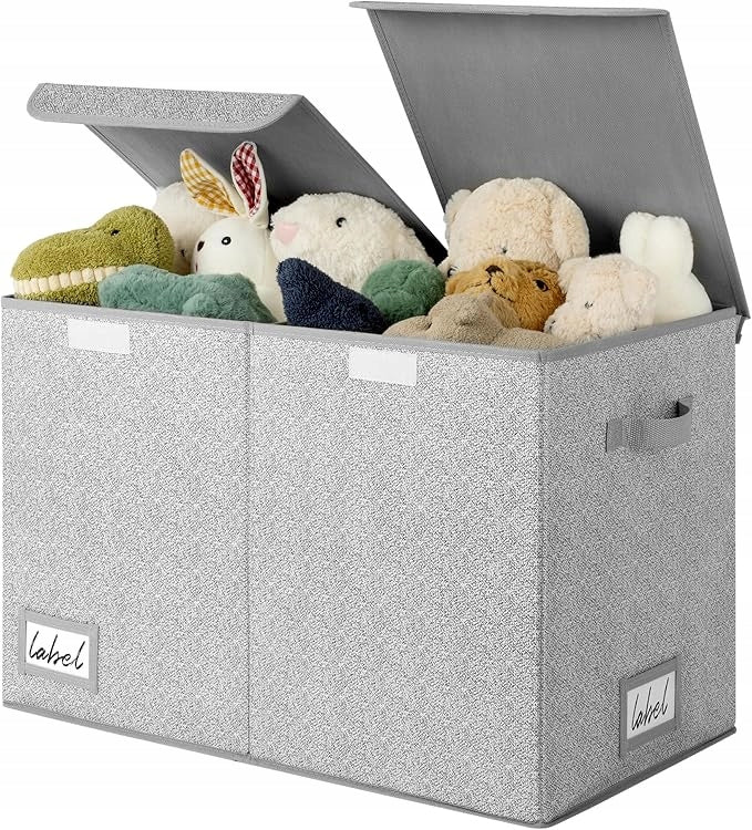 TOY STORAGE BOX LARGE SPLIT BOX IDEAL FOR THE ROOM