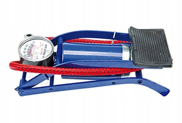 TOYA FOOT PUMP WITH PRESSURE GAUGE