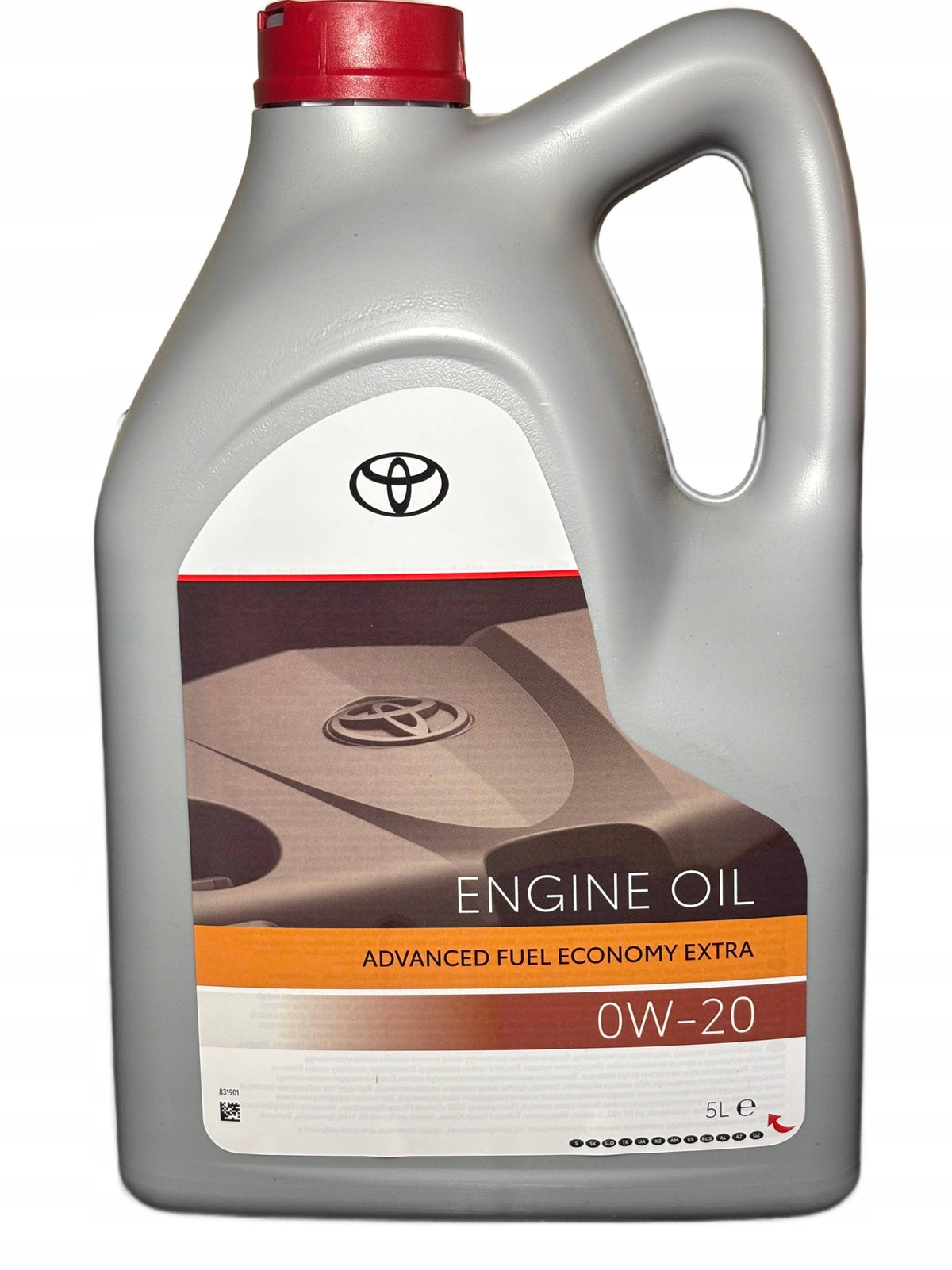 TOYOTA ADVANCED FUEL ECONOMY EXTRA OIL 0W20 5L