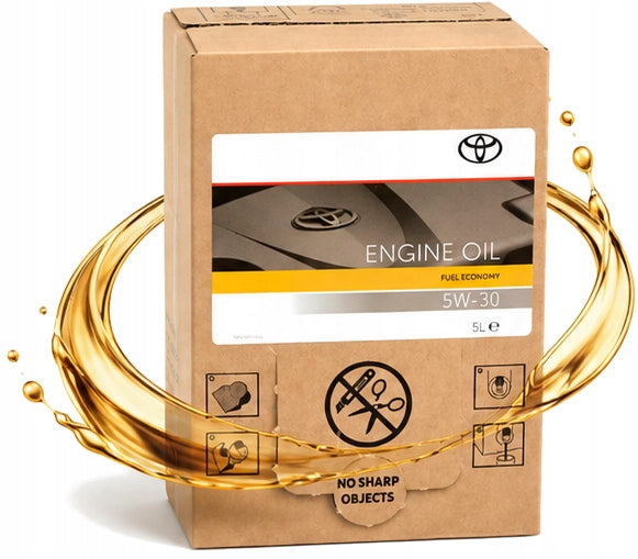TOYOTA FUEL ECONOMY 5W30 5L BAG IN BOX (BIB)