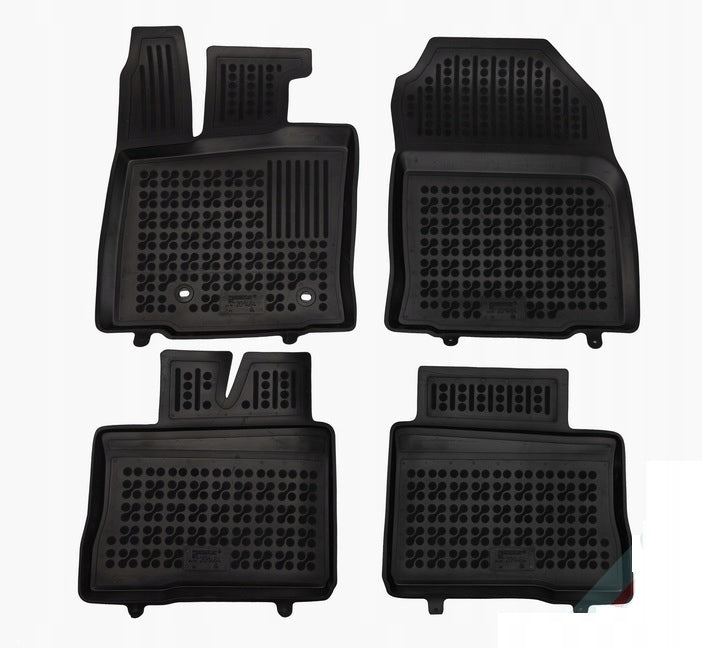 TOYOTA RAV 4 RAV4 RAV-4 with hybrid from 2026 RUBBER TROUGH MATS