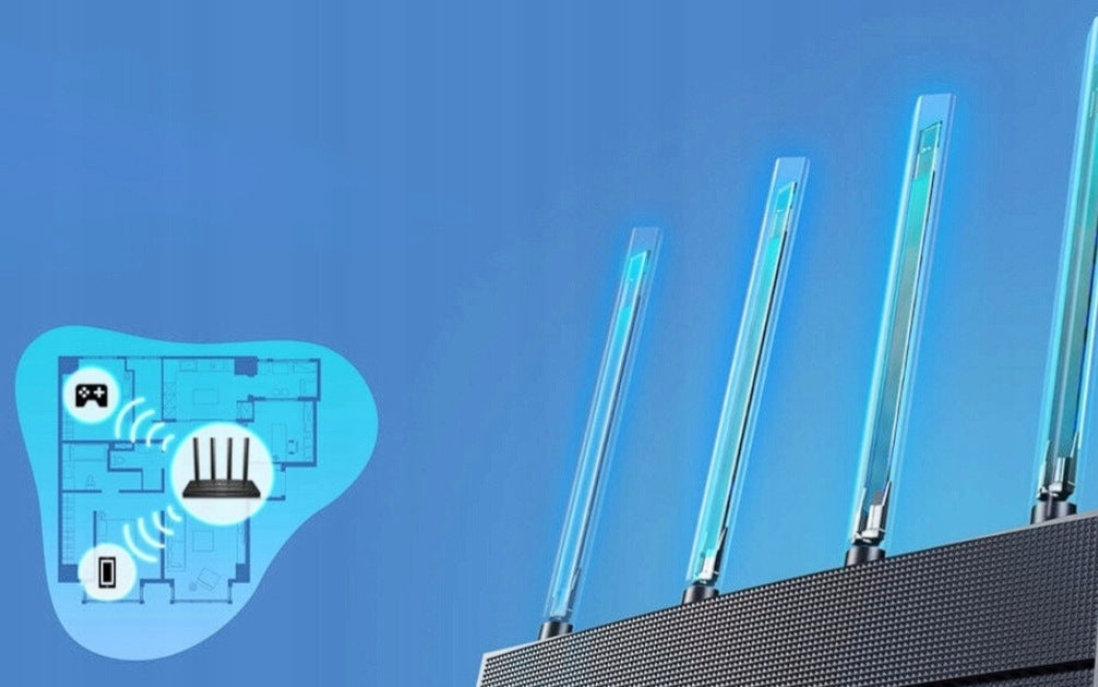 TP-LINK ARCHER AX17 WiFi 6 Mesh Gigabit Router - 1500Mbps, Beamforming Manufacturer no brand