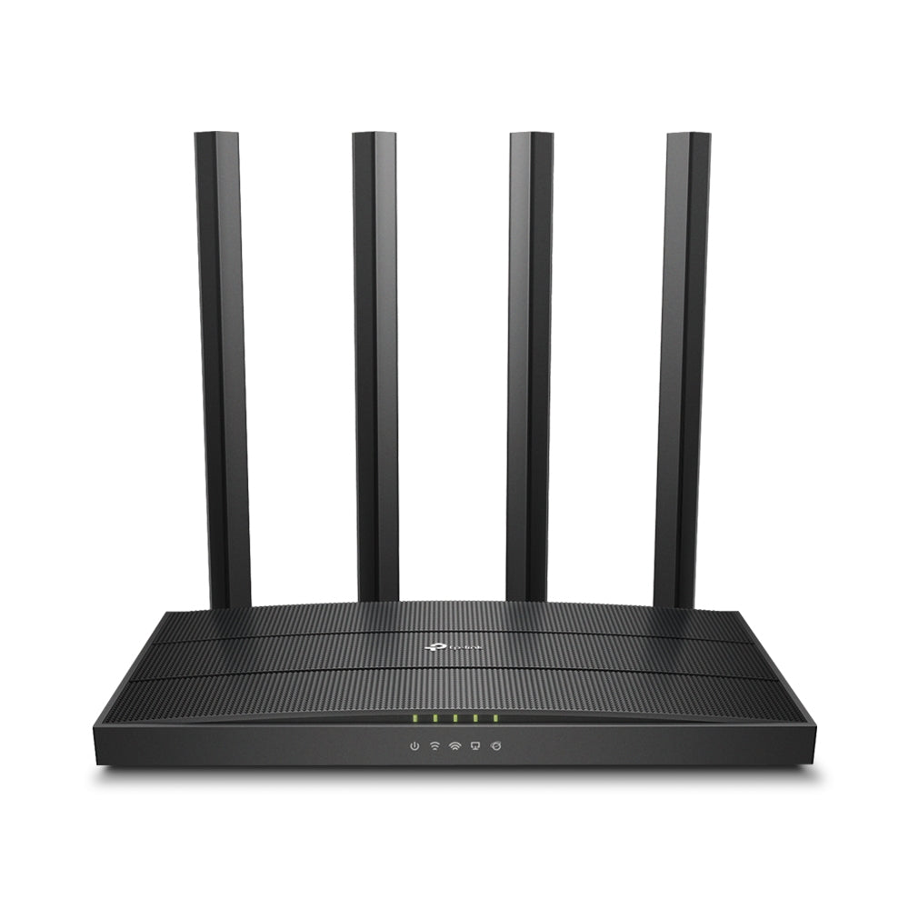 TP-LINK ARCHER C6 AC1200 WiFi Router with Gigabit Ports, MU-MIMO, 4 LAN, 1 WAN Manufacturer code C6ARCHER