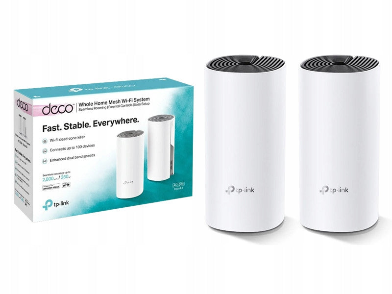 TP-LINK DECO MESH WIFI AC1200 2-PACK ROUTER SYSTEM HIGH SPEED INTERNET Manufacturer code 533690648