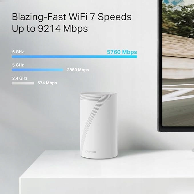 TP-LINK Deco BE65 5G Router LTE Tri-Band WiFi 7 3x 25 Gbit/s SIM ports Manufacturer code Deco BE65-5G