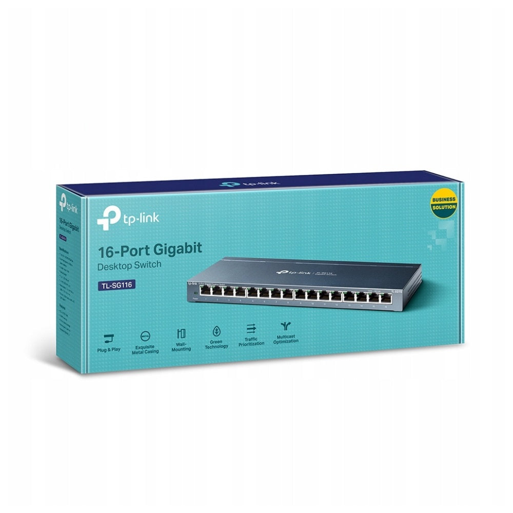 TP-LINK Desktop Switch, TL-SG116 Switch