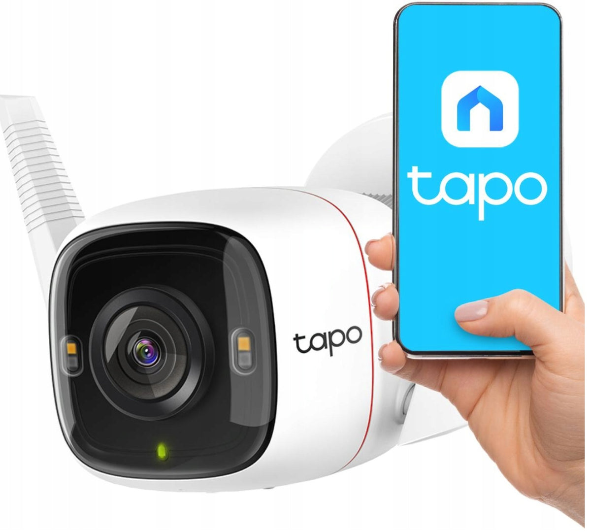 TP-LINK OUTDOOR WIFI CAMERA 2K QHD COLOR NIGHT VISION