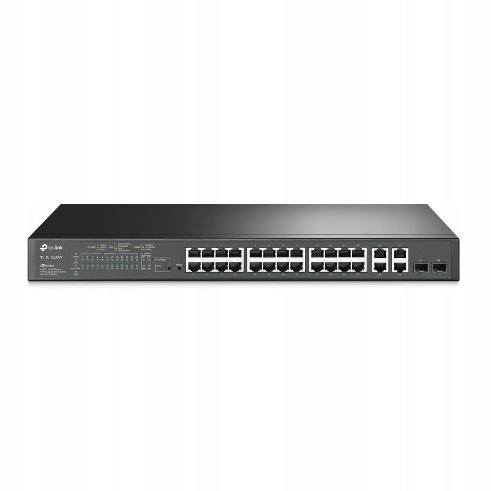TP-LINK Omada 24-Port 10/100 Mbps Smart Switch with PoE+