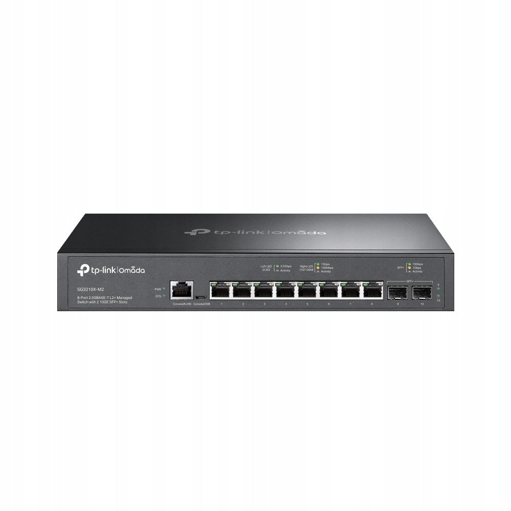 TP-LINK Switch SG3210X-M2 8x2.5GE 2xSFP+ Manufacturer TP-Link