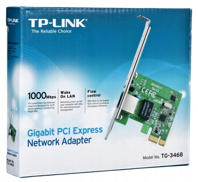 TP-LINK TG-3468 Network adapter (PCI-E) 1Gb/s