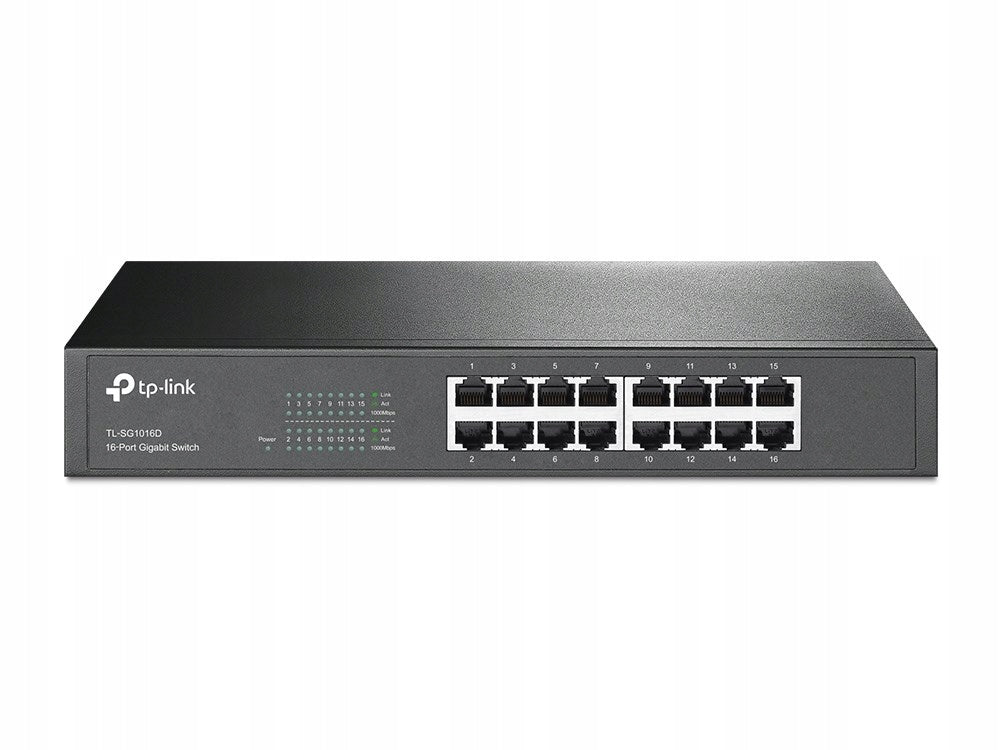 TP-LINK TL-SG1016D SWITCH 16xRJ45 10/100/1000