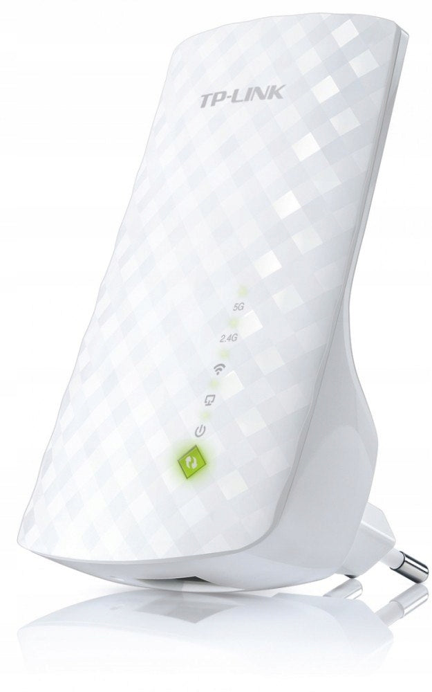 TP-LINK WIFI AMPLIFIER AC750 REPEATER DUAL BAND 2,4/5GHZ WPS Packaging status original