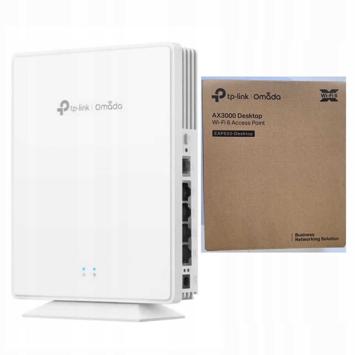 TP-Link EAP650-Desktop Access Point Omada 802.11ax (Wi-Fi 6) Packaging status original