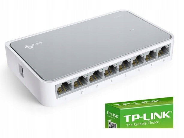 TP-Link TL-SF1008D SWITCH 8 PORTS Desktop 8P