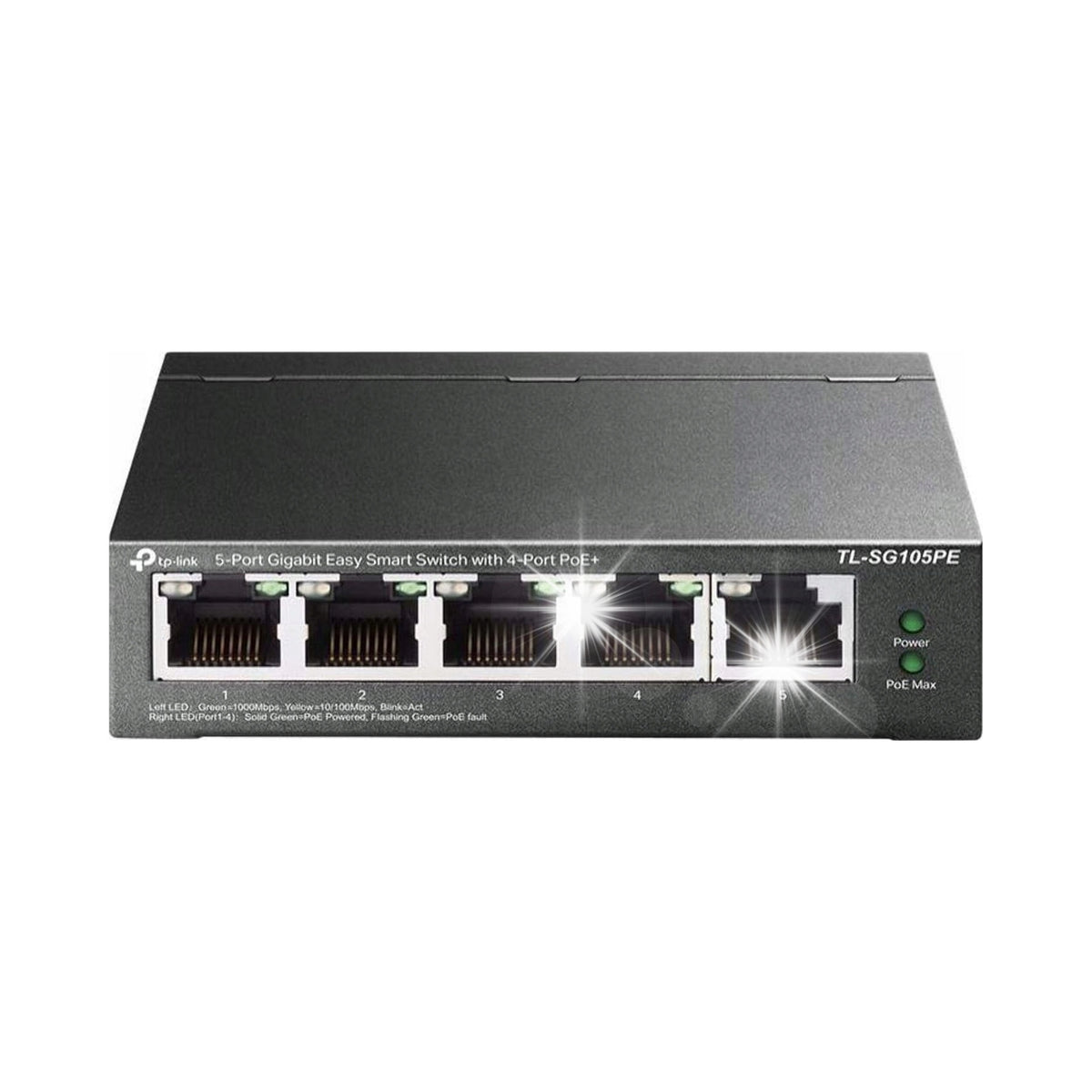TP-Link TL-SG105PE Easy Smart 5x10/100/1000 (4xPoE+)