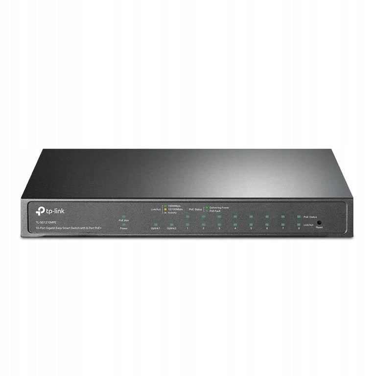TP-Link TL-SG1210MPE Network Switch Managed L2 Gigabit Ethern...