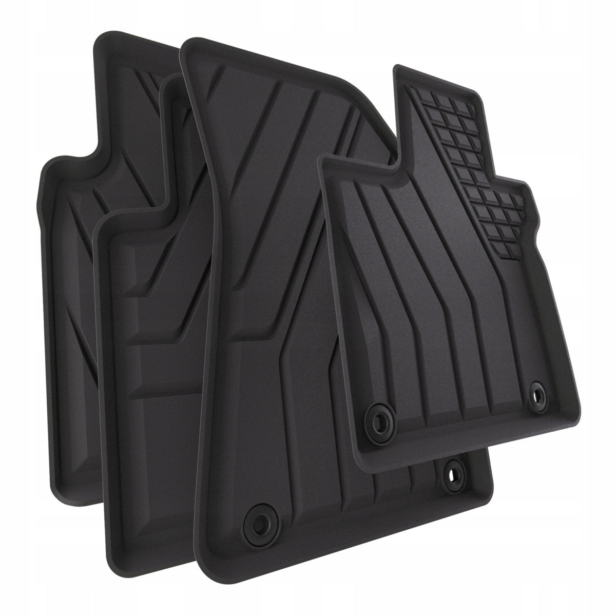 TPE RUGS for MG HS SUV - 07.2024-... S 4 pcs