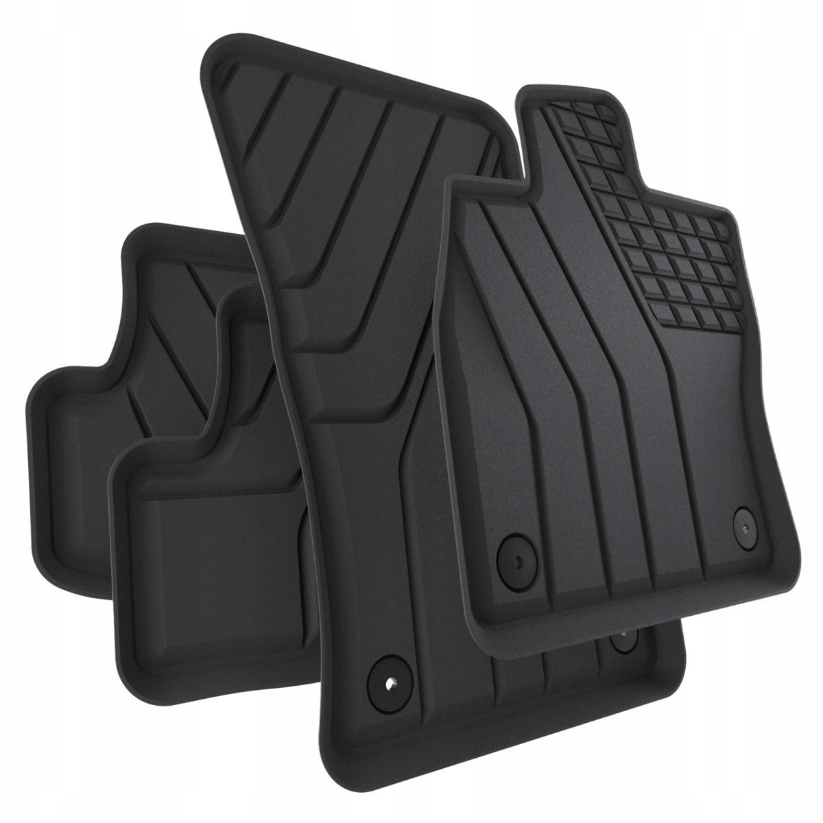 TPE RUGS for VW Volkswagen T-Roc I SUV - 12.2017-2025 S 4 pcs.