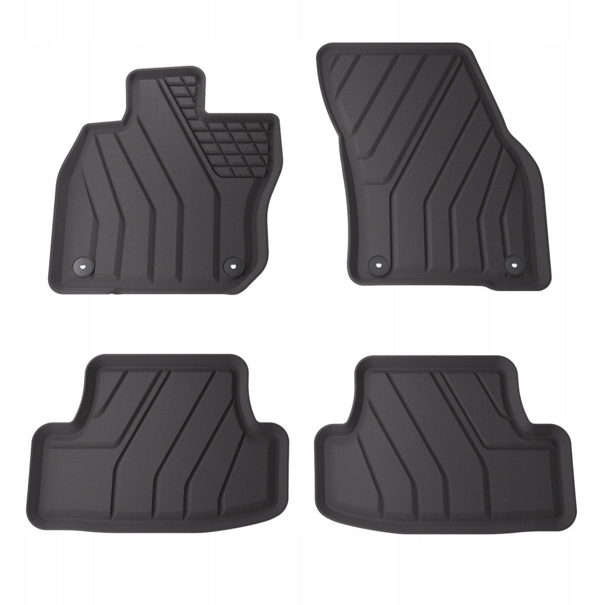 TPE RUGS for VW Volkswagen T-Roc II SUV - 2025-... S 4 pcs. Manufacturer Amal Plast