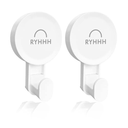 TPE SUCTION CUP WALL HOOKS FOR KITCHEN BATHROOM WITHOUT DRILLING 2 PCS Brand no brand