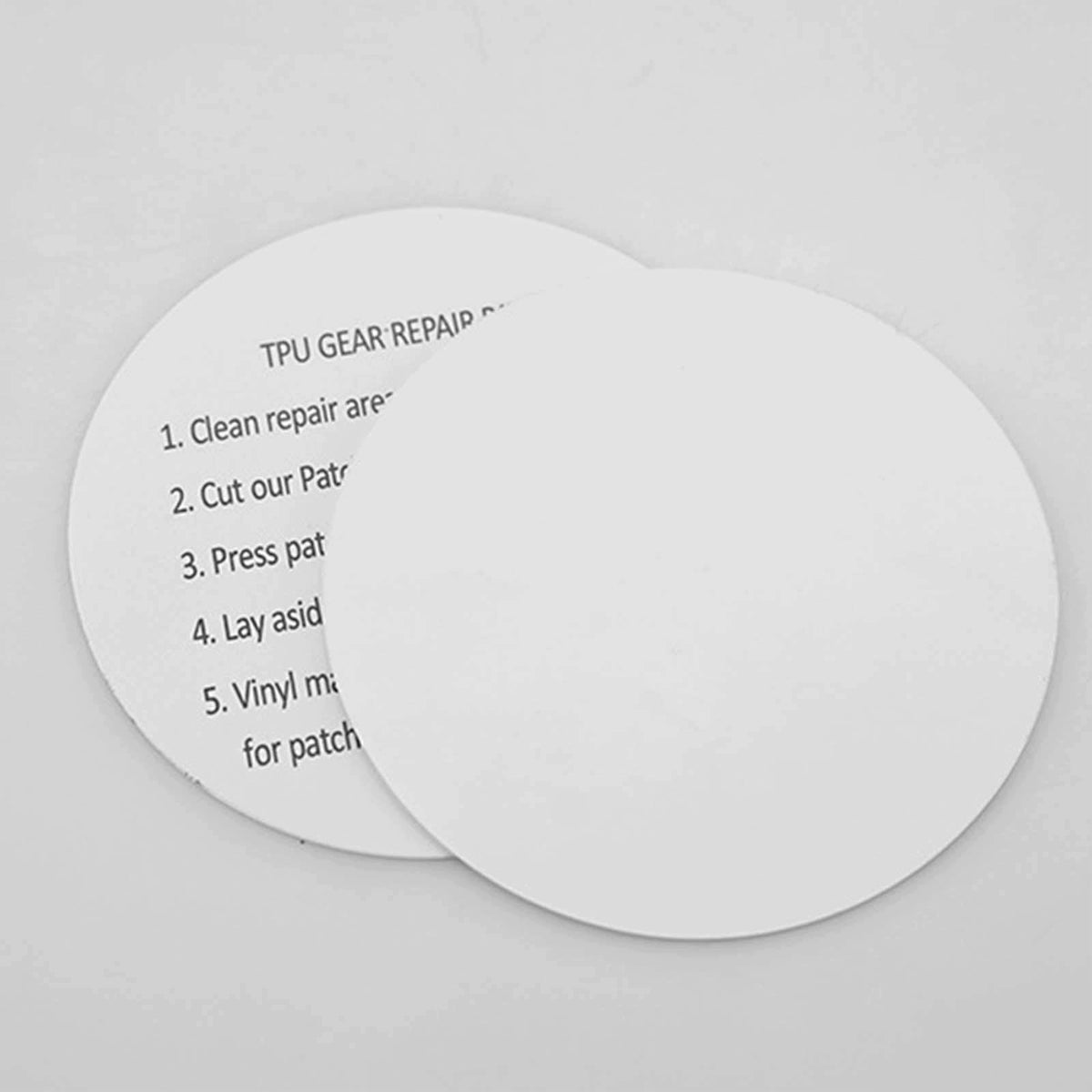 TPU Patch Repair Kits Round Transparent Repair Patch for Heavy Duty 5pcs Manufacturer code 08166057425