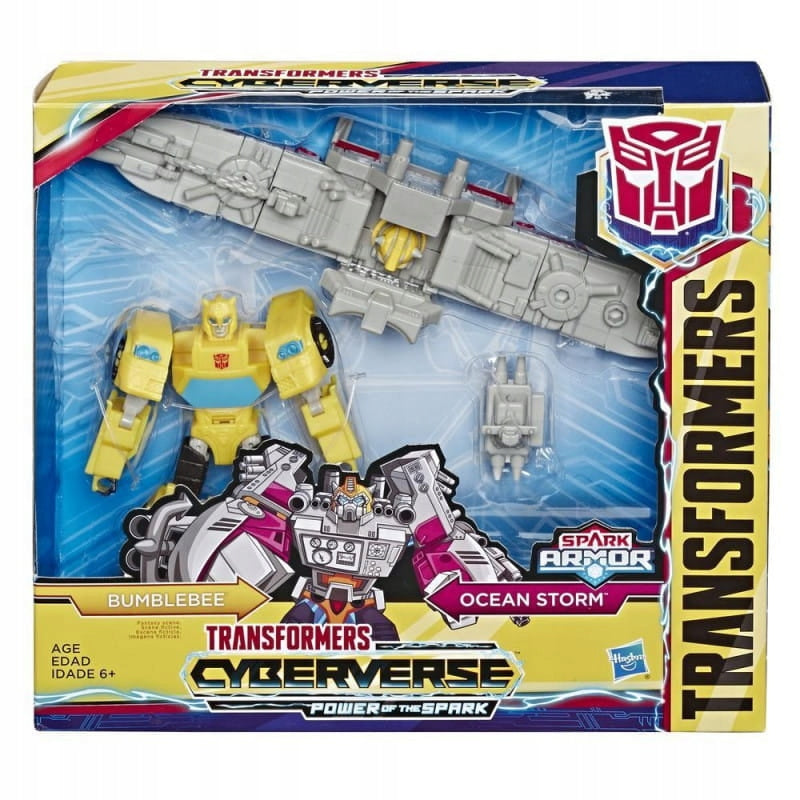 Figur Hasbro Transformers Cyberverse Spark Armor Bumblebee 