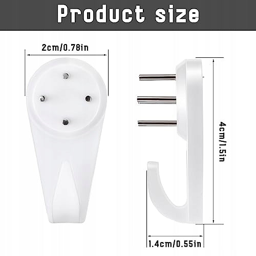 TRACELESS WALL HOOKS FOR PAINTINGS SELF ADHESIVE SET OF 50 Manufacturer code Bez marki