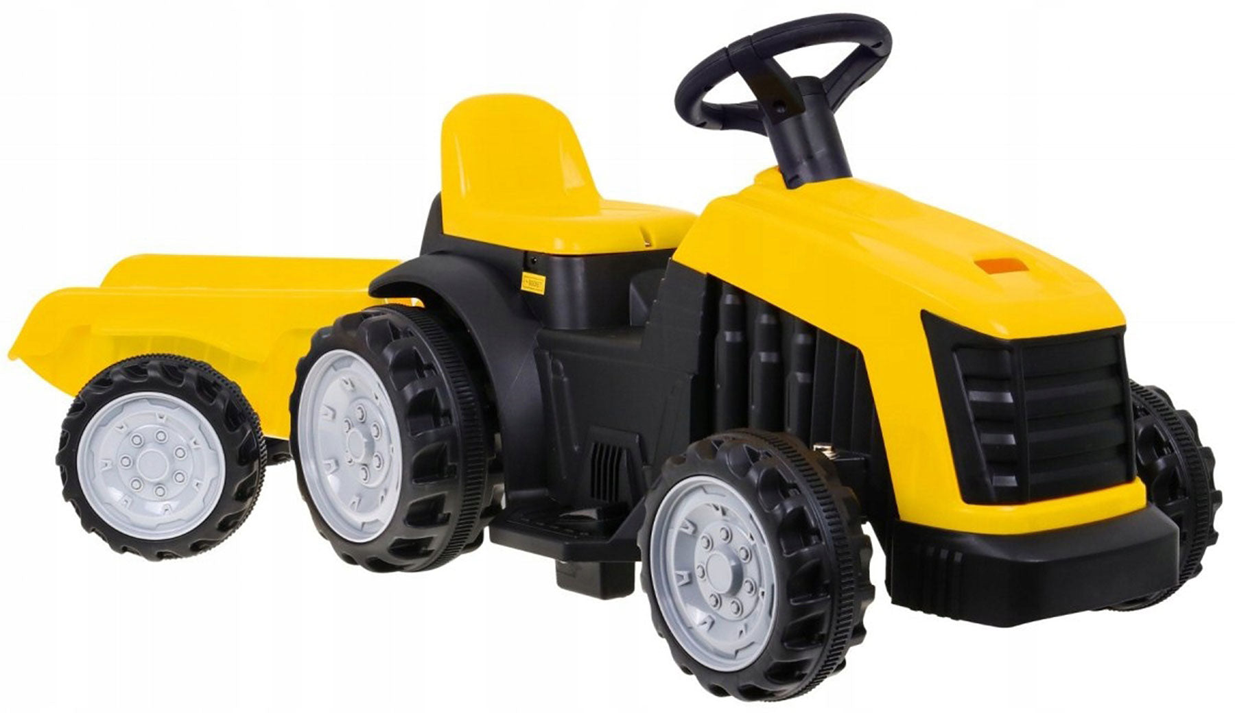 TRACTOR BATTERY TRACTOR FOR CHILDREN WITH TRAILER