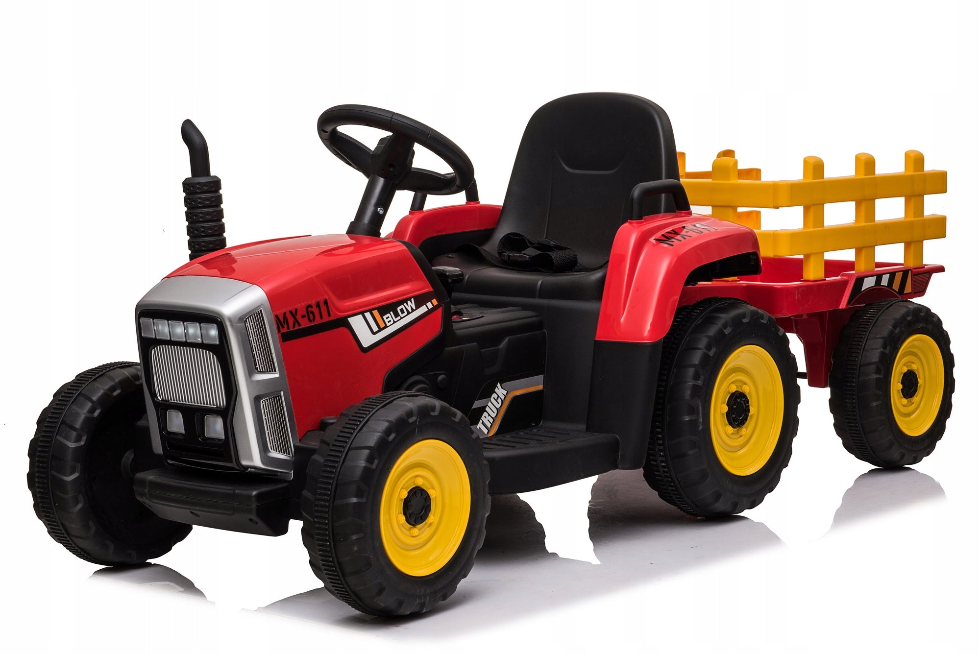 TRACTOR FOR BATTERY FOR CHILDREN 611 2 COLORS